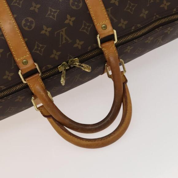 LOUIS VUITTON Monogram Keepall 55 Boston Bag M41424 - Picture 7 of 16